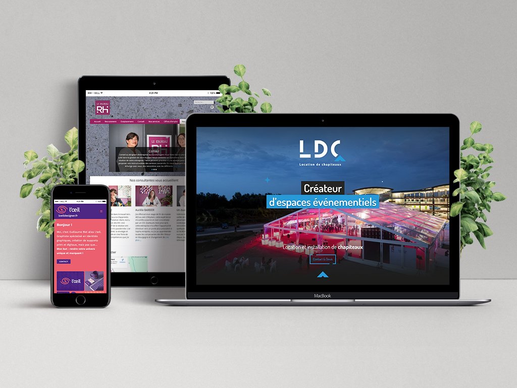 Projets digitaux et gestion de sites Internet agence La Plume communication Mâcon